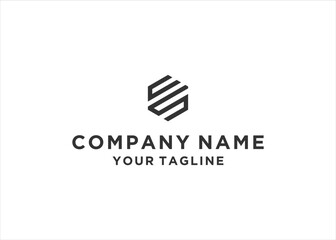 initial Letter SC Monogram Logo Design Vector