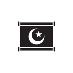 islamic icon , muslim icon vector