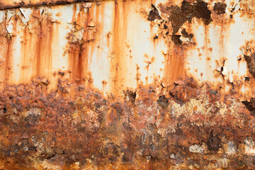 Rusted corroded metal background texture
