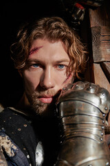 portrait of fighter