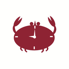 clock icon or logo isolated sign symbol vector