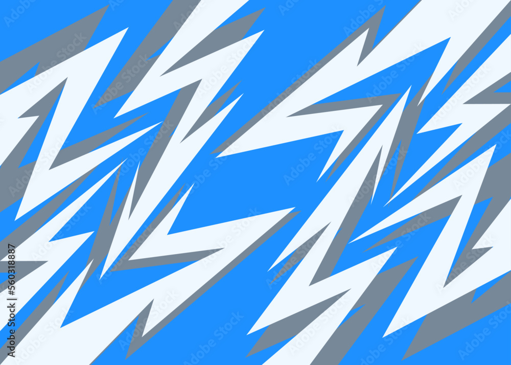 Poster abstract background with seamless reflective arrow pattern