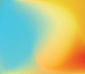 Blurred colored abstract background, Colorful gradient, Colorful illustration with gradient in abstract style, light blue yellow red gradient transitions, Modern design for your apps wallpapers