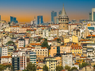 Obraz premium view of the city