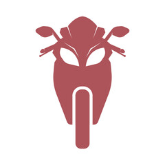 Motorcycle logo icon design