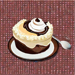 Schokoladentorte mit Kaffee