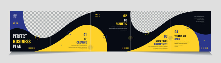 Social Media Carousel Post, Instagram Carousel Template, Microblog carousel template for social media post. © Ma Graphive