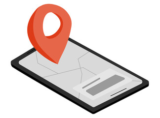 Illustration graphic of Location Icon. Perfect for banner, social media, etc.