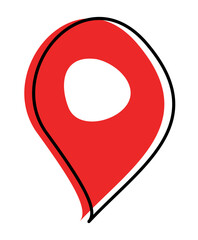 Illustration graphic of Location Icon. Perfect for banner, social media, etc.