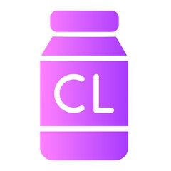 chlorine gradient icon