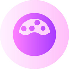 Fototapeta premium washing liquid gradient icon