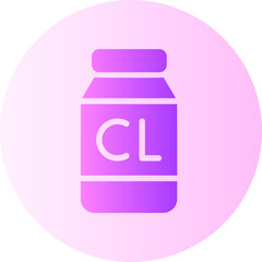chlorine gradient icon