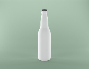 3D Rendered Bottles Mockup Template