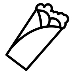 kebab line icon