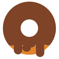 donut flat icon