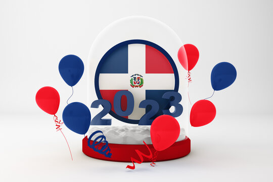 2023 Dominican Republic Globe