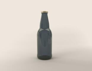 3D Rendered Bottles Mockup Template