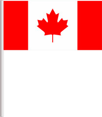 Fototapeta na wymiar Canada flag 2023011111