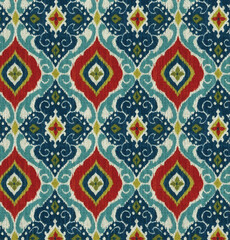 Ikat Seamless Background Pattern  digital printing textile illustration