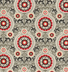 Ikat Seamless Background Pattern  digital printing textile illustration