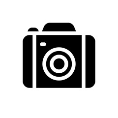 camera glyph icon