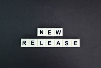 letters of the alphabet with the word new release. A new release is a new photo Or video that has...