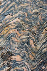 orthogneiss, granite stone with visible details