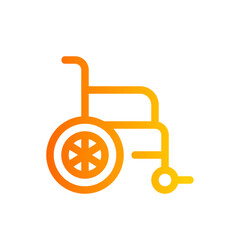 wheelchair gradient icon