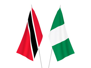 Nigeria and Republic of Trinidad and Tobago flags