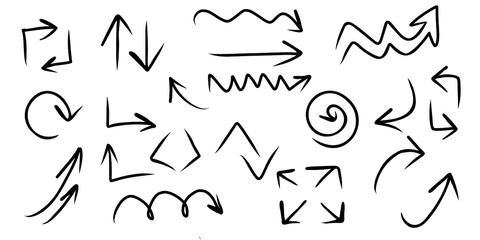 Arrows big black set icons. Arrow icon. Arrow vector collection. Arrow. Cursor. Modern simple arrows. Direction concept. Vector line icon for Business