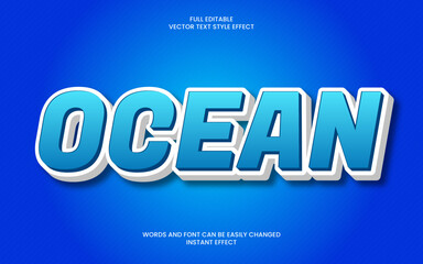 Ocean Text Effect