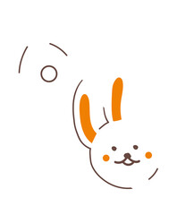 rabbit fly in the sky