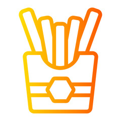 Line Flaticon gradient icon