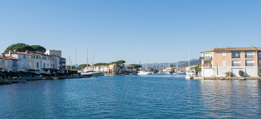 Port grimaud hotels boats and river