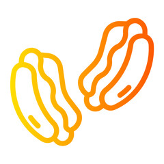 Line Flaticon gradient icon