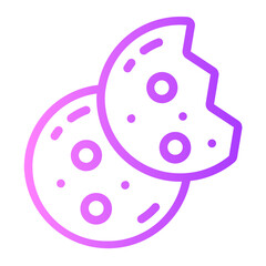 Line Gradient gradient icon