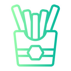 Line Gradient gradient icon