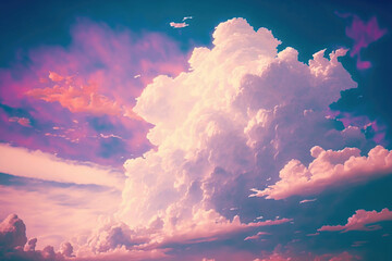 Cloudy sky background wallpaper