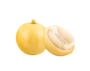 burmese grape(Baccaurea ramiflora) on transparent png
