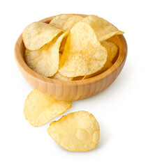 Natural potato chips