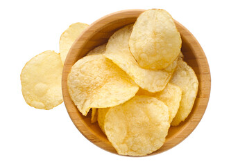 Natural potato chips