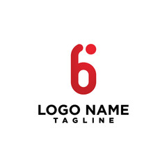 Illustration Vector Graphic of Six Degree Modern Technology Logo