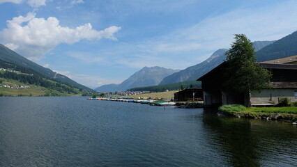 Rechensee Pass in Italien