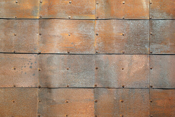 rostige eisenplatten - rusty iron plates