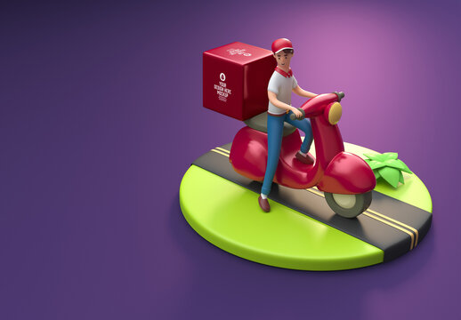 Delivery Food Mockup