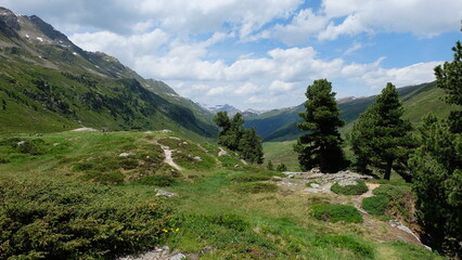 Fototapeta na wymiar Pass in der Schweiz