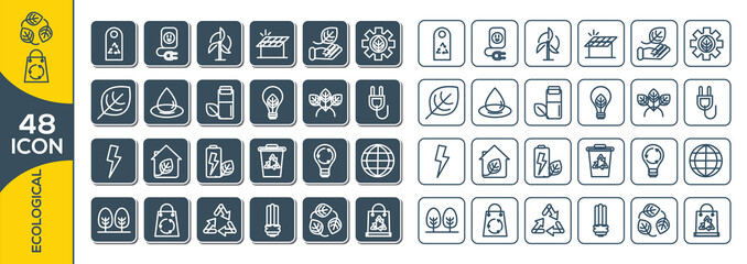 ECO ICON SET DESIGN