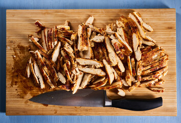 Sliced chicken breast, roasted