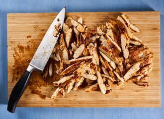 Sliced chicken breast, roasted
