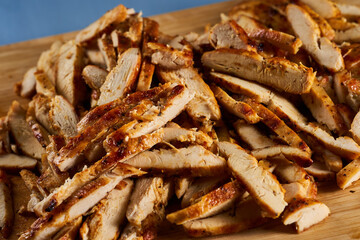 Sliced chicken breast, roasted
